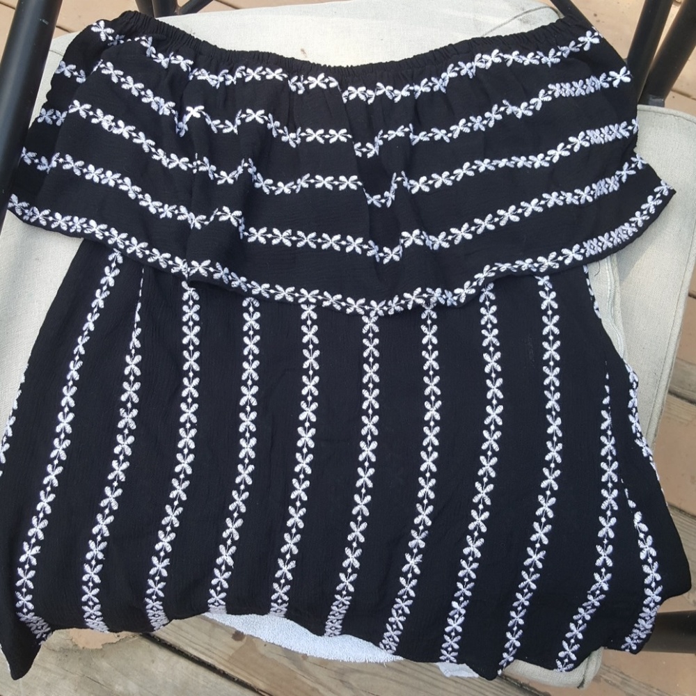 Off the shoulder tunic